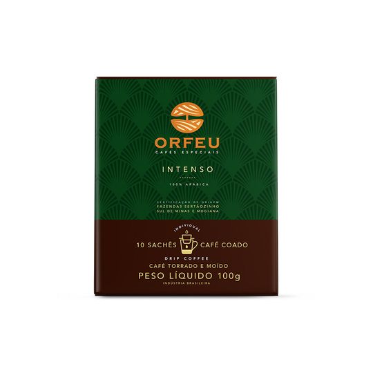 Café Orfeu Intenso Drip Coffee 10 unidades cafestore