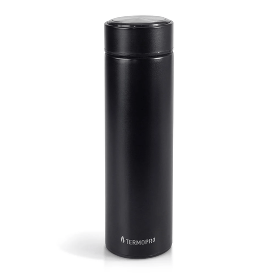 Squeeze Térmico Termopro em Aço Inox Preto 500 ml - cafestore