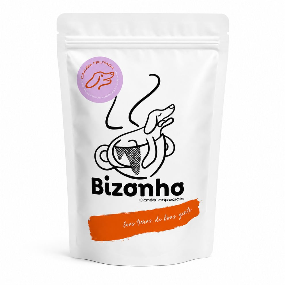 Café Bizonho Cauda Frutada em grãos 250 g