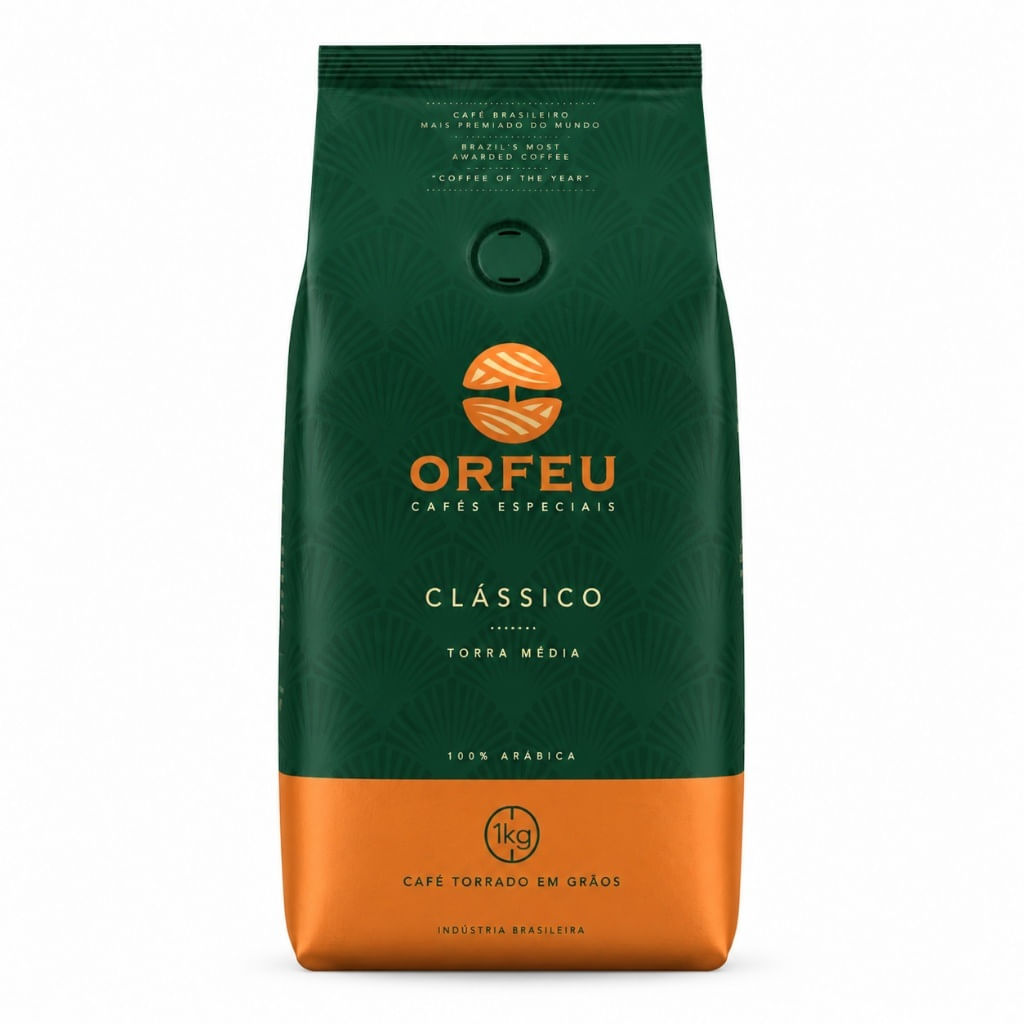 Café Orfeu Clássico em grãos 1 kg — Café Store